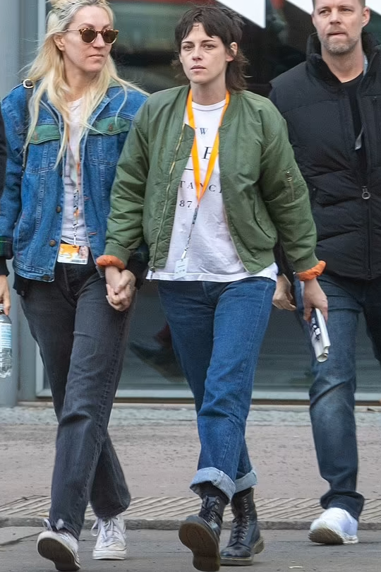 Kristen Stewart and her fiancé Dylan Meyer