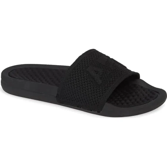 Athletic Propulsion Labs APL Big Logo Techloom Slides in Black