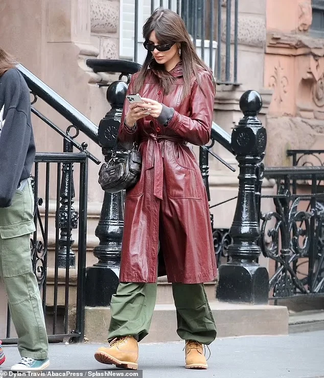 Emily Ratajkowski in NYC March 30,2023