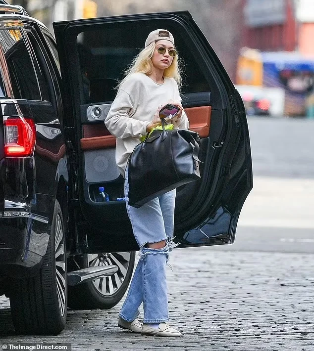 Gigi Hadid steps out in NYC on March 29, 2023