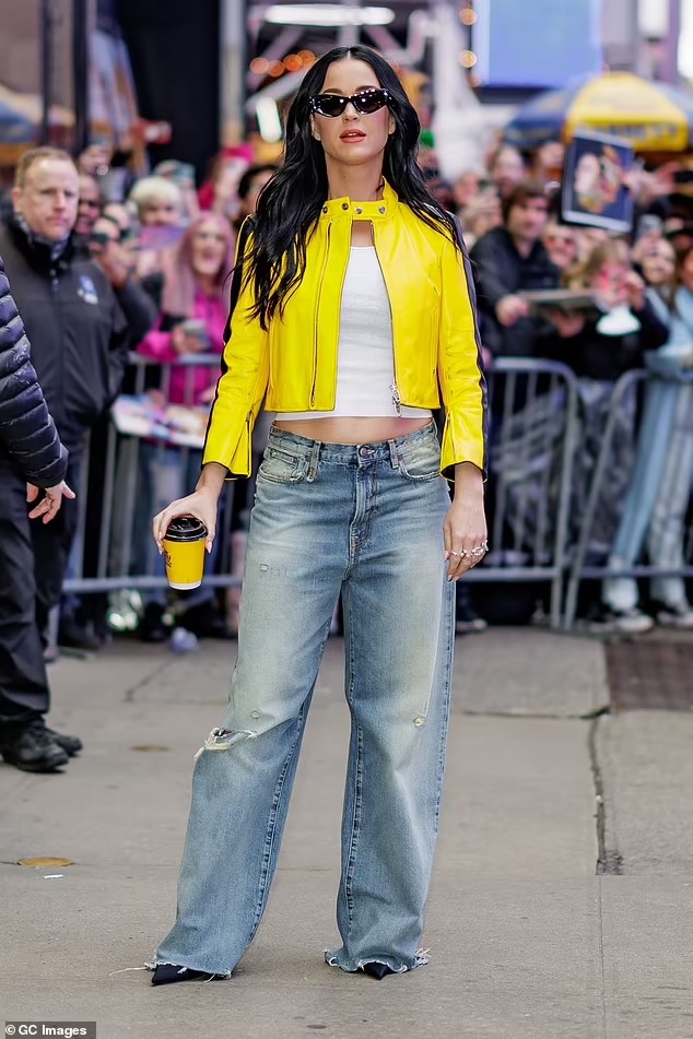 Katy Perry rocks a cool and casual look as she steps out in NYC on March 28,2023