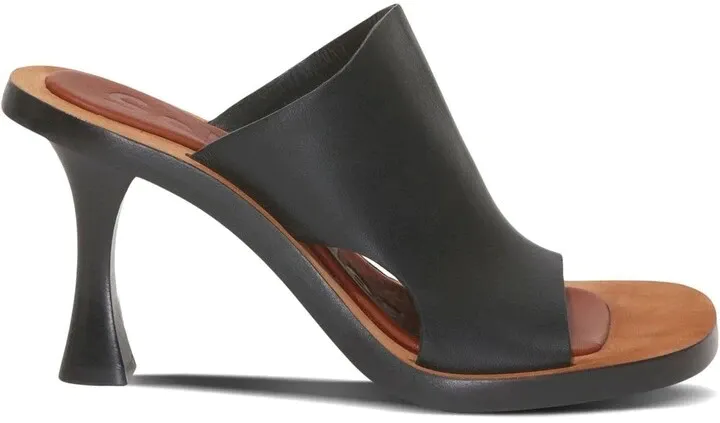 Proenza Schouler Ledge sculpted-heel slide sandals