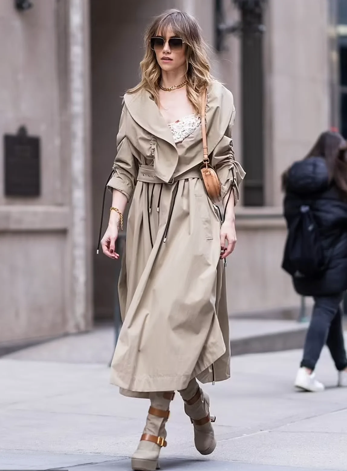 Suki Waterhouse Fashion in NYC on Feb ~ March.2.2023