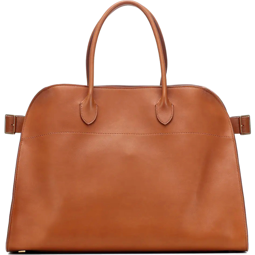 The Row Margaux 17 Leather Tote