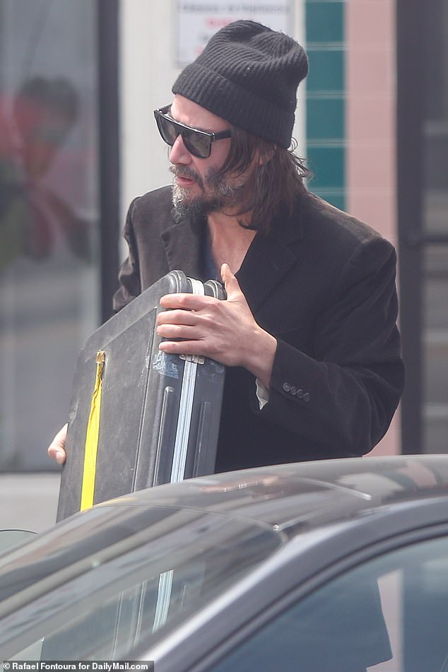 Keanu Reeves was spotted in Hollywood on April 25, 2023