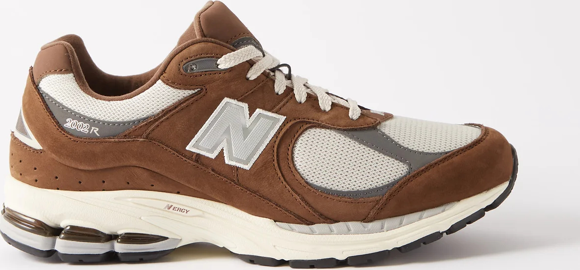 New Balance 2002 Suede and Mesh Trainers
