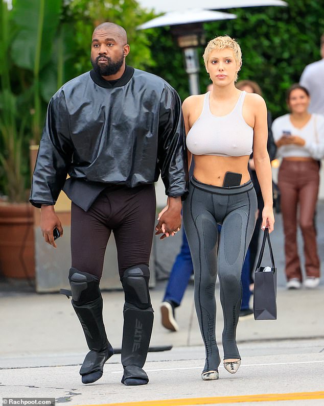 Celebrity Style : Kanye West & Bianca Censori Fashion in West Hollywood