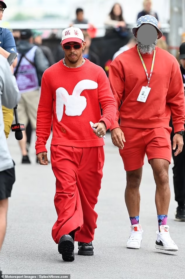 Lewis Hamilton at the F1 Canadian Grand Prix on June 18, 2023