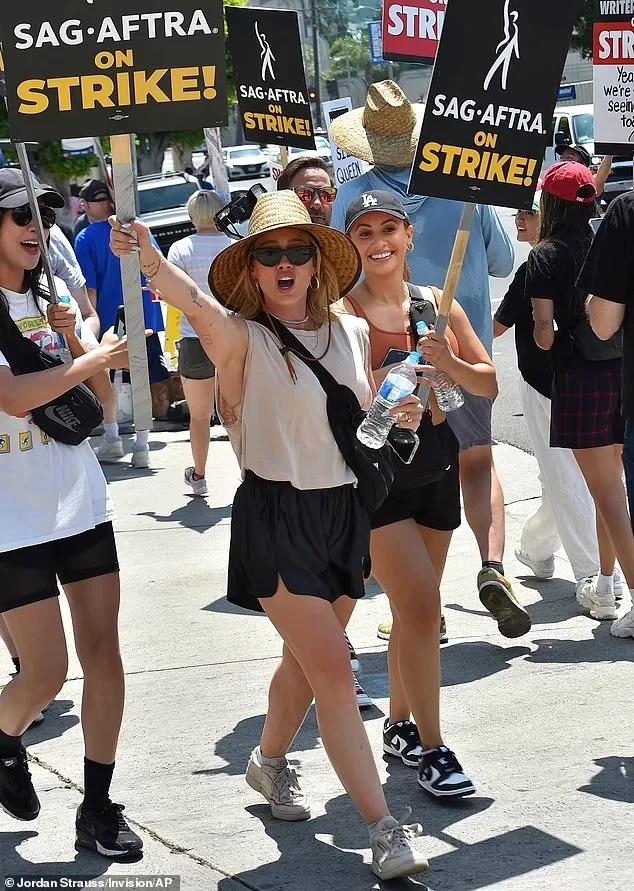 Standing Strong: Celebrity Fashion at the Sag-AFTRA Strike on July 17, 2023