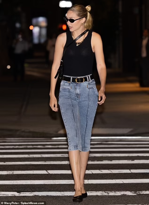 Gigi Hadid’s Streetwear Style: Paving the Fashion Frontier in NYC on July 6, 2023