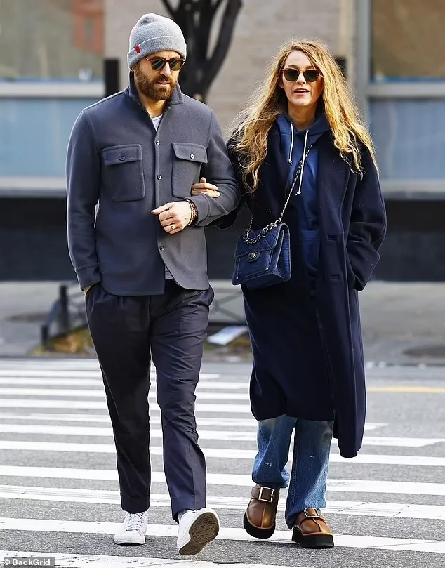 Blake Lively’s Radiant NYC Stroll with Husband Ryan Reynolds on Oct 24, 2023