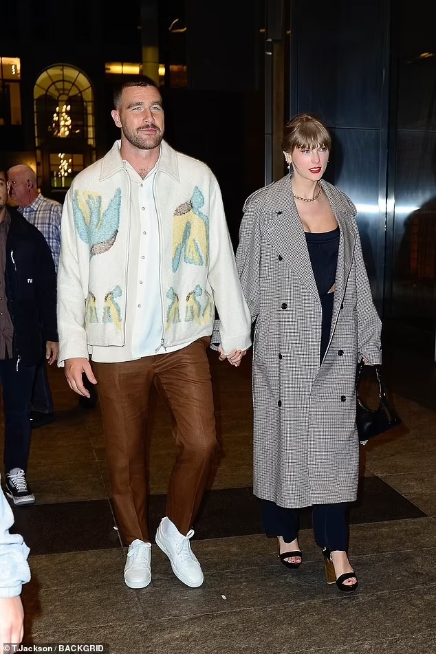 Taylor Swift and Travis Kelce: A Stylish Date Night in NYC on Oct 14, 2023