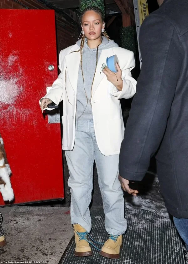 Rihanna’s Street Style in Aspen on Dec 28, 2023