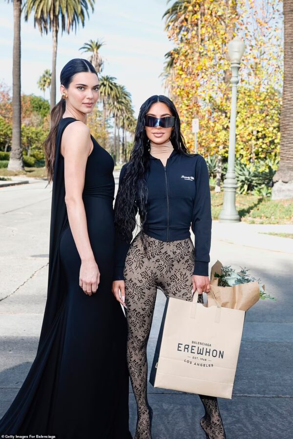 Fashion Royalty Unite: Kim Kardashian, Nicole Kidman, and Salma Hayek Headline the Front Row at Balenciaga’s Fall 2024 Runway Show in LA
