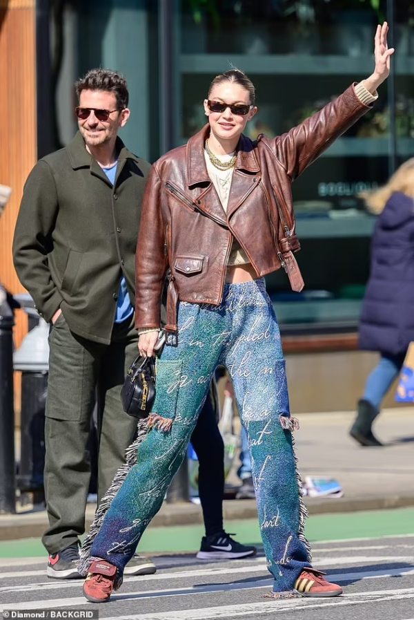 Fashion highlights from Gigi Hadid’s NYC outing  on Feb 28, 2024