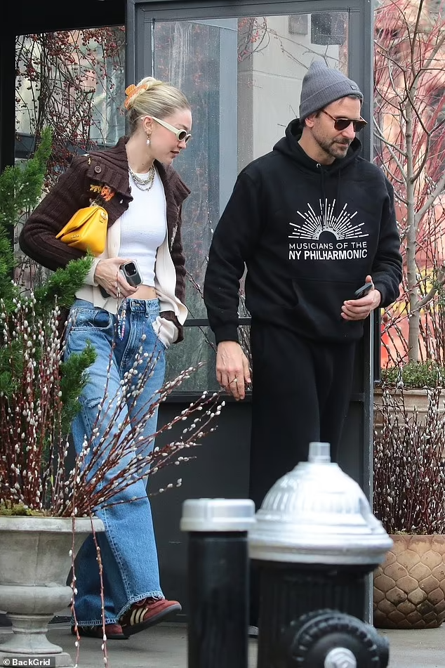 Bradley Cooper and Gigi Hadid's casual breakfast date outfits 2024