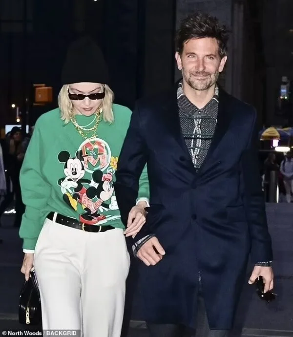 Gigi Hadid’s Latest Street Fashion: Vintage Disney Vibes & Casual Chic. feat. Bradley Cooper on March 26, 2024