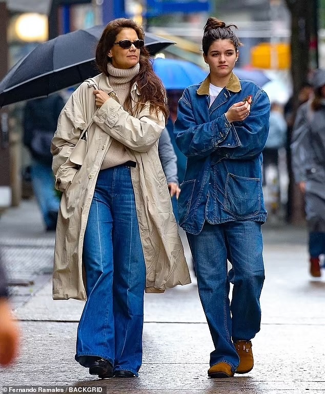 Katie Holmes and Suri Cruise 2024 Street Style