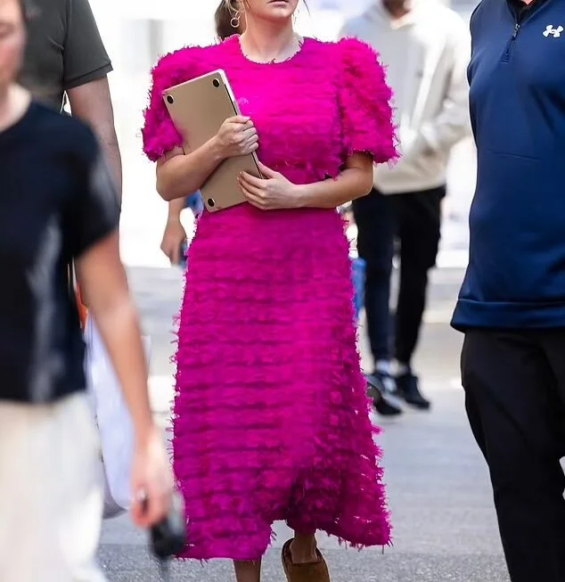 Selena Gomez's Pink Dress 2024 Only Murders In The Building